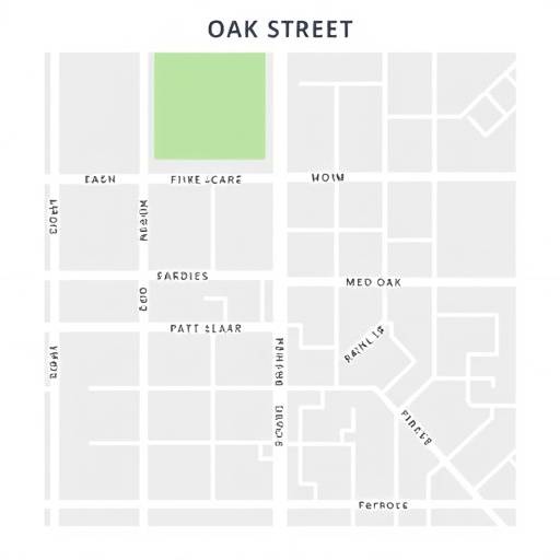 Map of ClearPath Finance location at 12 Oak Street, Anytown, 12345